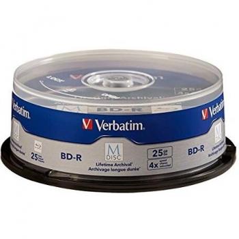 M-Disc 25x BD-R 25GB 4x eje