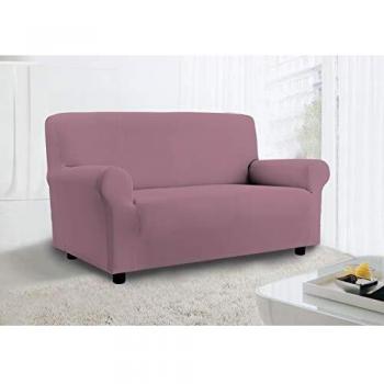 Sogni e capricci Funda para sofà vanity 100% suave algodòn, mallow, 4 Places