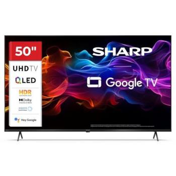 Sharp 50HP5265E Televisor QLED 50 4K Ultra HD Smart TV con Google TV y Dolby Atmos