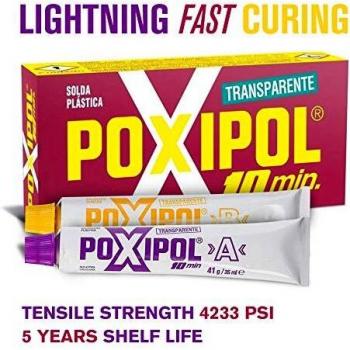POXIPOL - Adhesivo epoxi de 70 ml