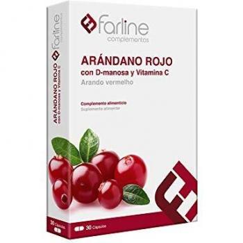 Farline Complemento Alimenticio Arándono Rojo 30 cápsulas