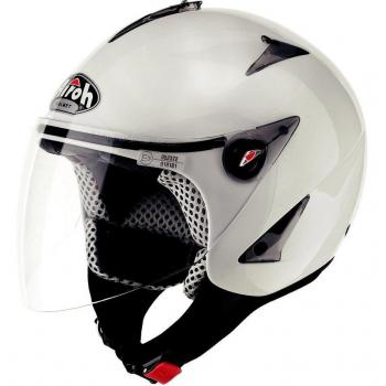 Airoh JT14XL Casco, Color Blanco, Talla 61-62 cm