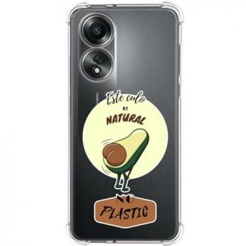Funda Silicona Antigolpes Oppo A58 4G con Diseño Culo Natural