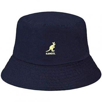 Kangol Men's Washed Cotton Bucket Hat Navy XL