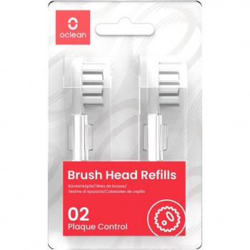 Oclean Cabezal de Recambio para Cepillo Control Placa P1C10 - 2 unidades