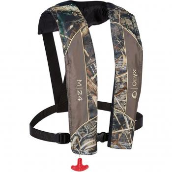 Onyx M-24 Manual Inflatable Life Jacket - Realtree Max-5 Camo