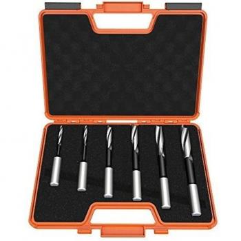Estuche 6 brocas corte helicoidal HSS S=16 DX CMT