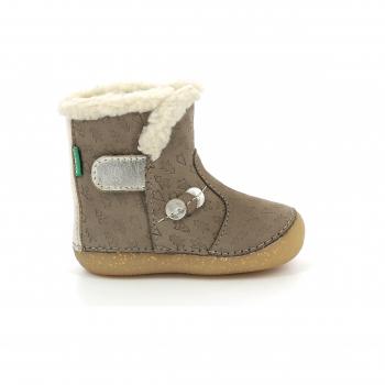 Botas de Niña KICKERS So Windy con Suela Blanda y Forro Acolchado