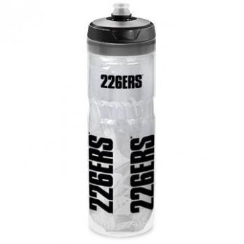 Bidón Térmico 750ml Plata y Negro 226ERS para ciclismo