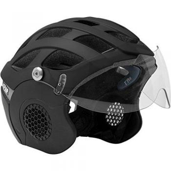 Lazer anverz Bicicleta Casco, Todo el año, Unisex, Color Negro, tamaño 55-59 cm