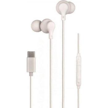 Auriculares In-Ear Daewoo DW2016 con Micrófono USB-C Blanco