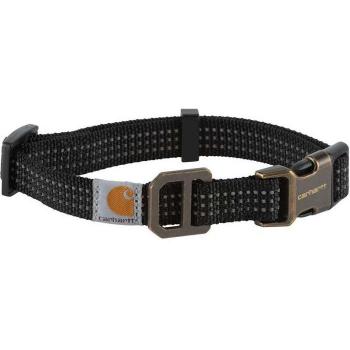 Collar de perro Carhartt Tradesman negro para hombre, tamaño M, resistente y duradero