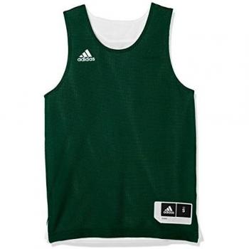 adidas Youth Reversible Crazy Explosive Jersey Tank, Unisex bebé, Dark Green/White, 7-8A