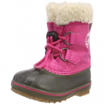 Sorel Childrens Yoot Pac Nylon, Botas Unisex Niños, Rosa