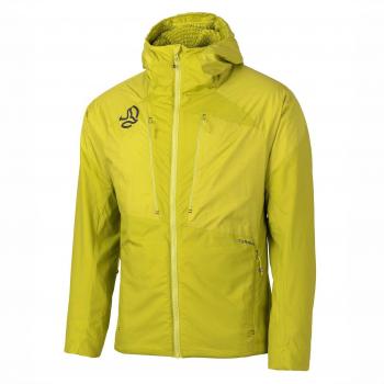 Chaqueta Outdoor Ternua Kimo con Capucha para Hombre Amarillo Intenso