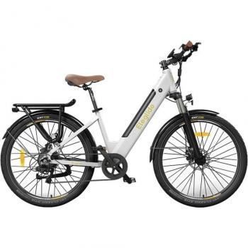 Bicicleta Eléctrica Trekking Eleglide T1 Paso Bajo 27.5 Pulgadas Neumáticos CST Motor Sin Escobillas 250W 36V Velocidad Máxima 25Km/h Shimano 7 Vel