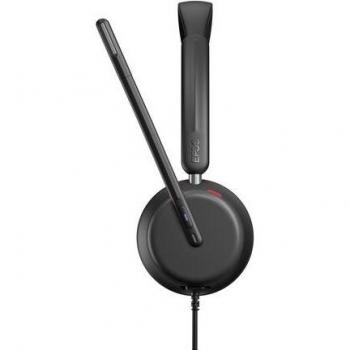 EPOS Impact 860T - Auriculares Binaurales de Oficina con Conectividad USB-C, Certificados para Microsoft Teams y Tecnología BrainAdapt™