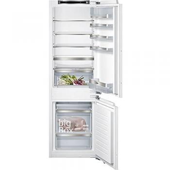 Refrigerador-congelador encastrable Siemens iQ500 KI86SADE0, 266 litros, clase E, 178 cm de altura, sistema Low Frost y cierre suave