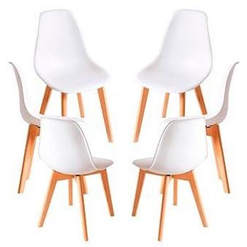 Pack 6 Sillas de Comedor Kelen - Color Blanco