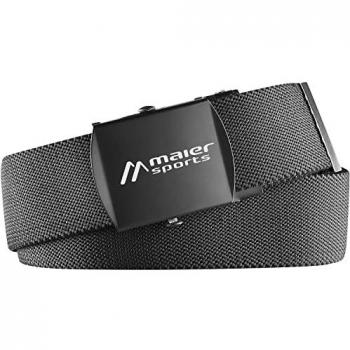 Maier Sports Unisex Black Tech Belt 150 cm