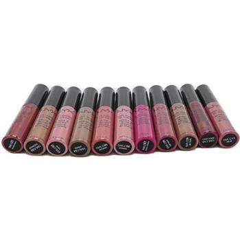 Crema de Labios Líquida Suave Mate NYX - Tono 06 Istanbul, 8 ml