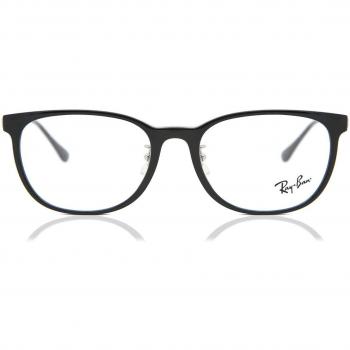 Ray-Ban RX7179D Asian Fit 2000 Armazones para Hombre Negros, Lentes Recetadas, Gafas Recetadas, Ajuste Asiático, Negras