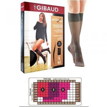 Gibaud Calcetines Activline Gris Fum 70D talla 1