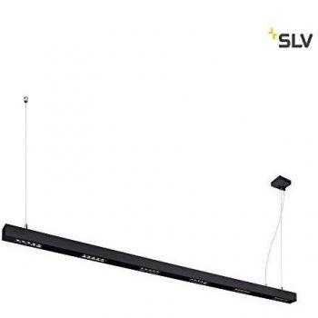 Luminaria Colgante LED Q-LINE PD 2m Negra 85W 4000K 4600lm