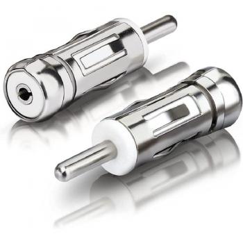 Adaptador Universal de Antena para Radio de Coche 2 Piezas Conector ISO a DIN