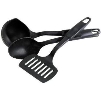 Juego de utensilios de cocina Easy Camp Combo 4 piezas negro