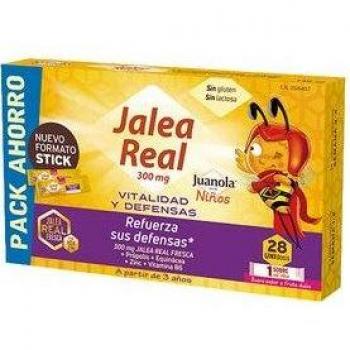 Juanola Jalea Real Niños Vitalidad y Defensas 28 Sobres 10 ml