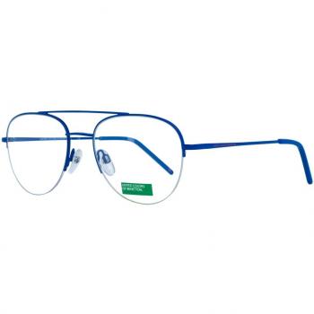 United Colors of Benetton 3027 686 Men's Eyeglasses Blue Size 53 - Frame Only, Blue Light Block Available