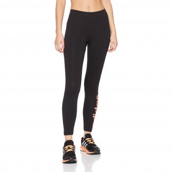 adidas Ess Lin Tight Mallas, Mujer, Negro / Rostac, XL