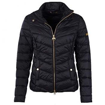 Barbour International Aubern Quilted Women's Jacket - Black - UK8 EU34 US4 - female