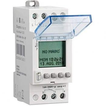 Interruptor Con Horario Programable Legrand 412631, Blanco [Clase de eficiencia energética A]