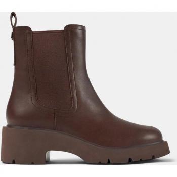Camper Milah Women's Burgundy Smooth Leather Chelsea Boots