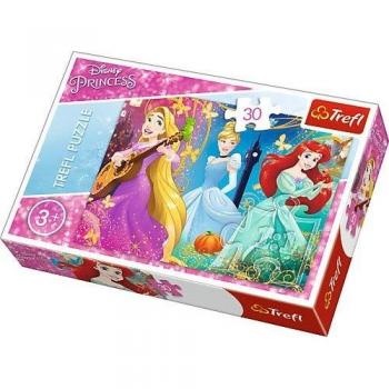 Puzzle 30 Piezas Princesas Disney - Melodía Encantada