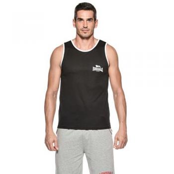 Lonsdale Camiseta Sin Mangas Amateur Singlet Negro XS Hombre
