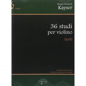 Estudios para Violín Op. 20 - 36 Estudios de Philipp C. Kayser