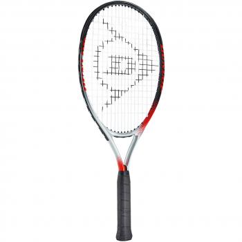 DUNLOP Hyper Comp Jr. 23 Encordado: Sí 195G Raquetas De Tenis Raqueta De Niños Rojo - Gris 00