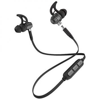Avenzo AV639NG Auricular Bluetooth Cable Jack, 2 En 1, Negro
