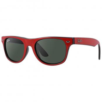 Ray-Ban Wayfarer Junior Gafas de Sol, Rojo, 44 Unisex-Niño