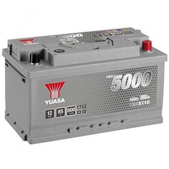 Yuasa YBX5110 Batería de coche Silver 12V 85Ah 800A