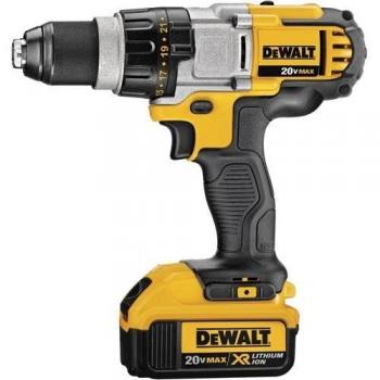DeWalt DCD980M2-QW Atornillador combinado, portabrocas 1,5-13 mm, sin llave, batería 4 Ah/18 V, 500 W