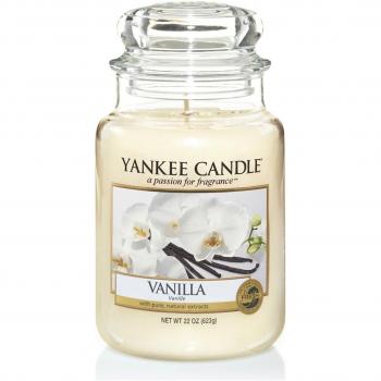 Yankee Candle 1507743E - 623 g Vainilla Vela en jarra grande color blanco