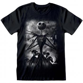 Camiseta Stormy Skies Pesadilla Antes de Navidad Adulto