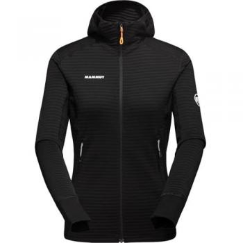 Mammut Taiss Light Women's Full Zip Fleece Hoodie - Black, Size S