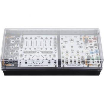 Decksaver DS-PC-POD64X - Dust Cover for 4ms Company Pod64x, designed to protect against dust, dirt, and spills, made from high-quality polycarbonate material, custom-fit design for the Pod64x module