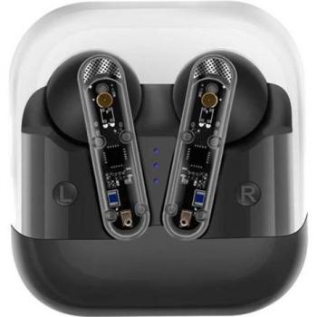 Auriculares TWS Bluetooth 5.3 Modelo Steeve Negro
