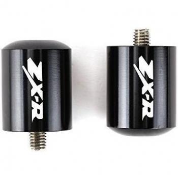 Moto contrapesos terminales Para manillar CNC Kawasaki Ninja ZX-R Engraved - ZX6R, ZX7R, ZX9R, ZX10R, ZX12R and More!
